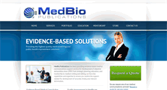 Desktop Screenshot of medbiopub.com